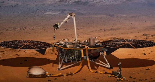 NASA-ina sonda uspješno sletjela na Mars: Pogedajte šta je snimila!