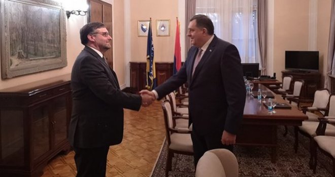 Palmer: Dodik i Špirić ostaju pod sankcijama, nema promjena u njihovom ponašanju