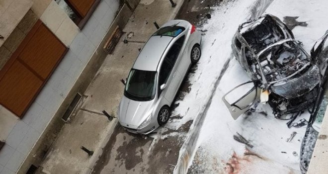 Eksplozija u centru Podgorice: Automobil dignut u zrak, poginula jedna osoba