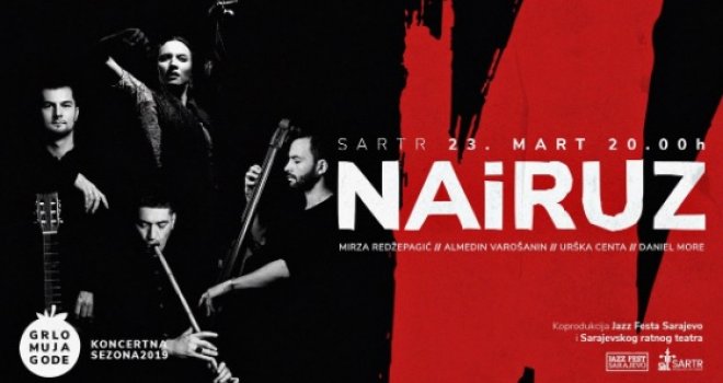Koncert Ansambla Nairuz u subotu u SARTR-u
