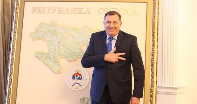 Dodik nacrtao kartu nove srpske države - čine je RS, Srbija i dio Crne Gore: 'Ovo će postati realnost'