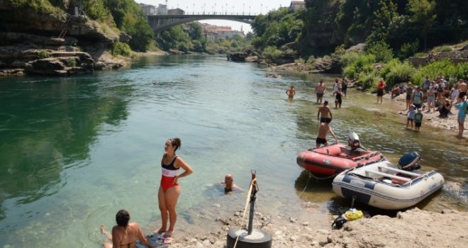 Danas je vrhunac toplotnog vala u BiH: U Mostaru je neizdrživo, evo kolika je temperatura!
