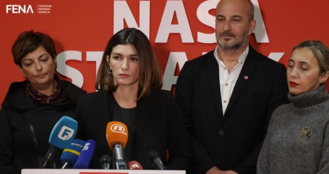 Sabina Ćudić pred novinarima: Očekujem poziv tužilaštva, evo zašto nisam odgovarala na polemike i napade