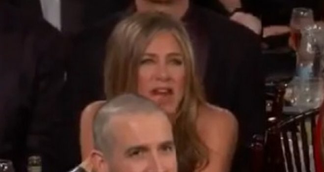 Brad Pitt osvojio Zlatni globus, a reakcija Jennifer Aniston glavna je tema