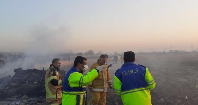 Ukrajinska aviokompanija nije primila upozorenje za svoj avion u Teheranu