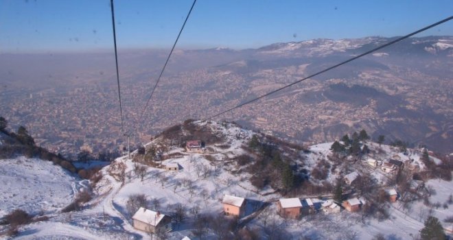 Kvalitet zraka u centralnim dijelovima Sarajeva se i dalje pogoršava