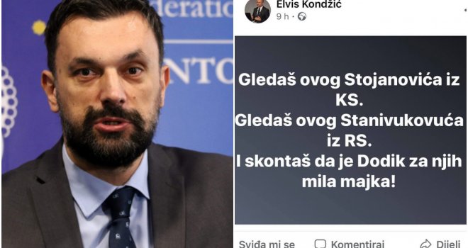Konaković odgovorio šefu Izetbegovićevog kabineta nakon objave o Srbima: 'Igor i ja smo se kao djeca borili za ovu zemlju...'