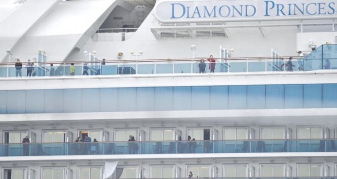 Bh. državljanin na kruzeru 'Diamond Princess' uglavnom sjedi u svojoj kabini: Od sutra počinje iskrcavanje putnika 