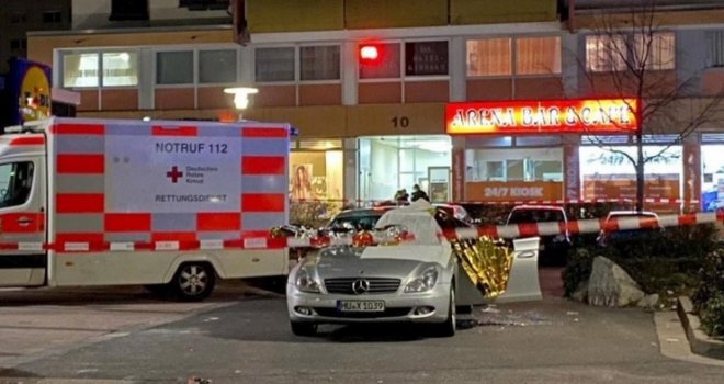 Među žrtvama oružanog napada u Hanauu nema državljana BiH, ali je jedan stradali bh. porijekla