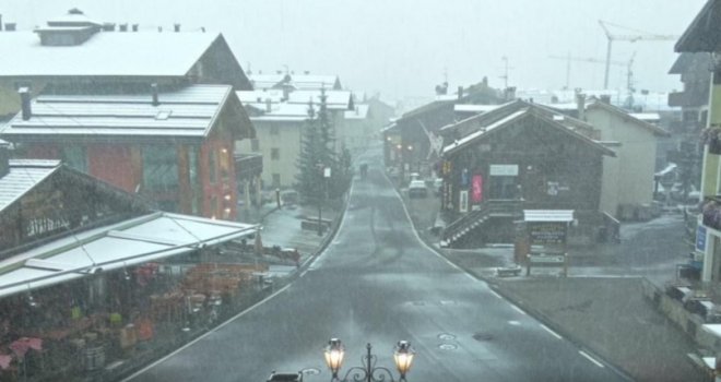 U talijanskim Alpama pao snijeg: Hoće li doći i kod nas?