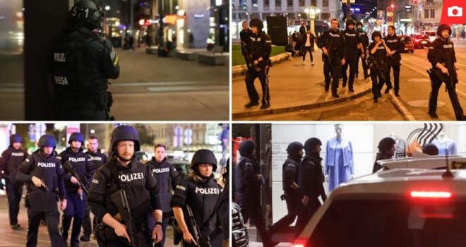  Teroristički napad u Beču, vojska na ulicama. Mediji javljaju: 7 mrtvih, 15 ranjenih