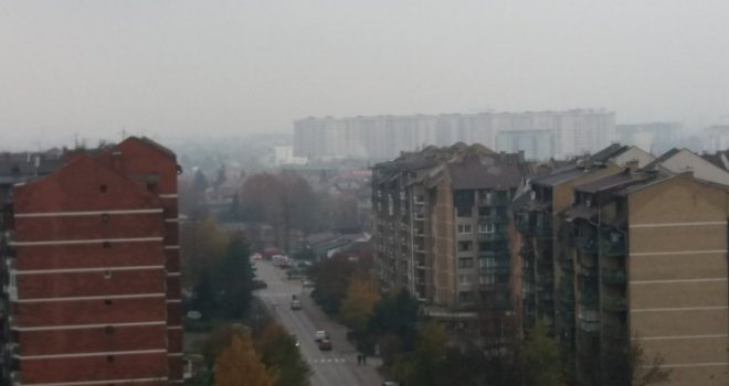 Ne nadajte se da će biti bolje: Trend zagađenja zraka u Kantonu Sarajevo i u naredna tri dana 