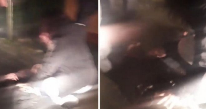 Napad u Bihaću: Povrijeđena jedna osoba, pogledajte snimak
