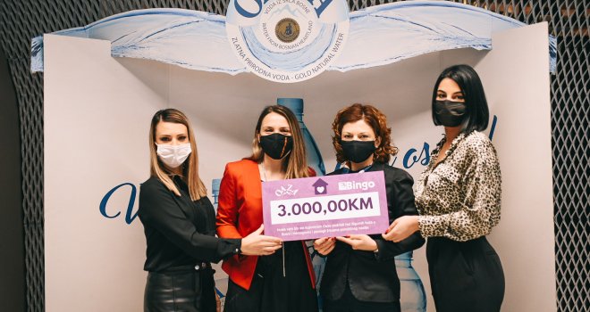 Bingo i Oaza uručili donaciju Sigurnim kućama u BiH: Evidentan porast broja žrtava nasilja
