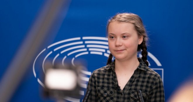 Greta Thunberg na švedskoj poštanskoj markici