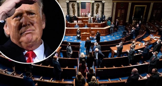 Zastupnički dom Kongresa izglasao Trumpov opoziv, protiv njega bilo i 10 republikanaca