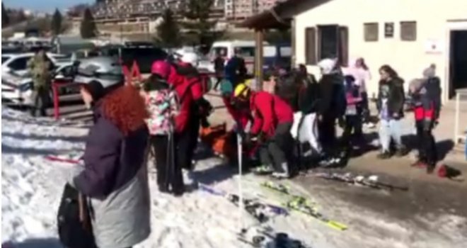 Nesreća na skijanju na Bjelašnici, teže povrijeđena djevojka