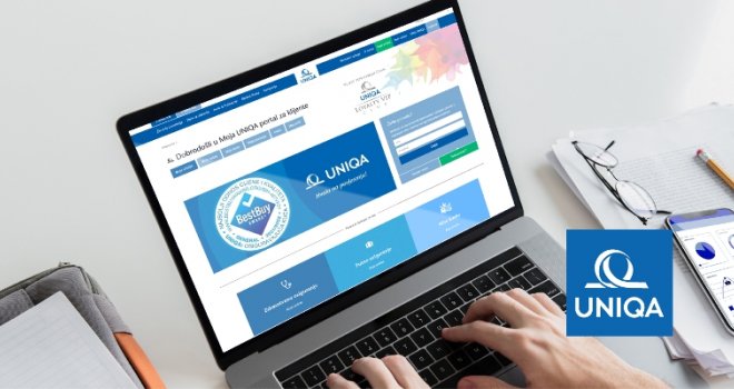 Moja UNIQA - nova web aplikacija za klijente: UNIQA Osiguranje razvilo novu komunikacijsku platformu