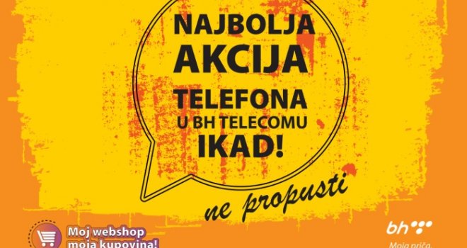 Neodoljiva akcija u BH Telecomu: Kupovina putem webshopa iz udobnosti doma