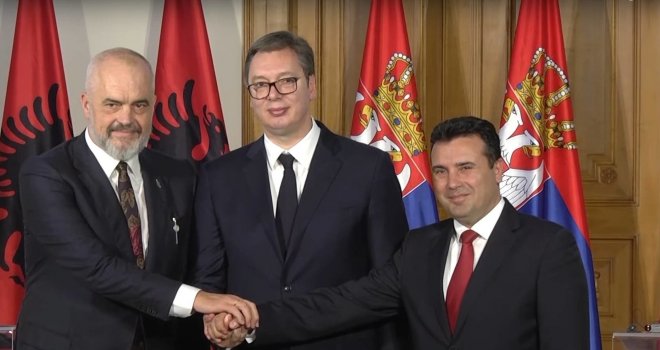 Od 2023. bez granica za građane Srbije, Sjeverne Makedonije i Albanije: Vučić, Rama i Zaev dogovorili 'mini Schengen'