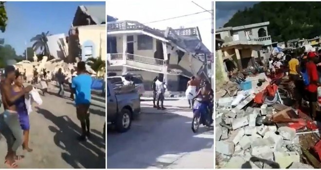 Razoran potres magnitude 7,2 pogodio Haiti, ima mrtvih: Stižu snimke razrušenih gradova