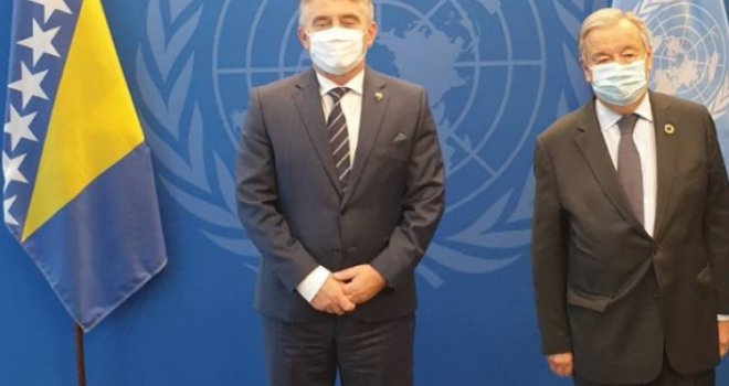 Komšić od Guterresa zatražio snažniju podršku UN-a u zaštiti ljudskih prava
