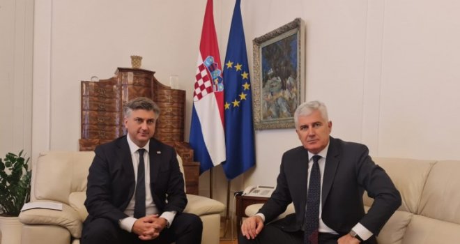 Čović razgovarao s Plenkovićem: 'Za promjene Izbornog zakona važno postići dogovor svih političkih aktera u BiH'
