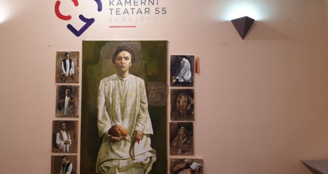 U Kamernom teatru otkriven portret u znak sjećanja na Dragana Jovičića