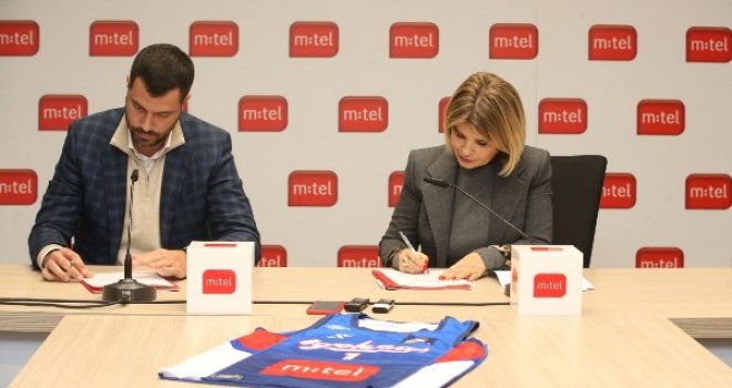 Igor Dodik i Jelena Trivian potpisali novi ugovor: Nastavlja se saradnja između kompanije m:tel i KK Igokea