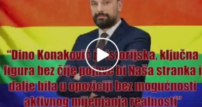 Užasno prljav video: Na meti Dino Konaković, ali časne bosanske i građanske javne ličnosti Bojan Bajić i Kristina Ljevak
