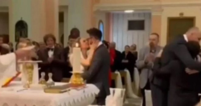 Zavirite na svadbu najpopularnijeg para kod susjeda: Petar Grašo i Hana Huljić izrekli sudbonosno 'da'