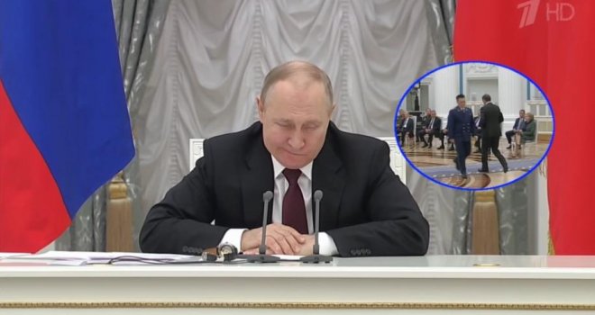 Govor koji Rusi nisu prikazali: Nešto čudno se dogodilo tokom sjednice o priznanju Donjecka i Luganska