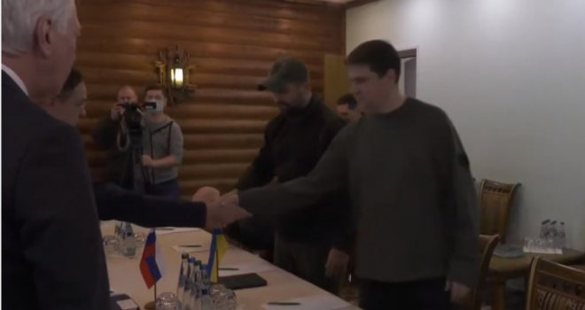 Ukrajinska delegacija stigla na pregovore s Rusijom