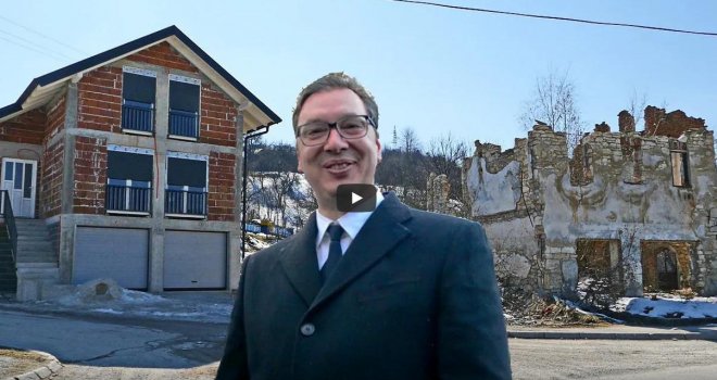 Aleksandar Vučić renovira porodičnu kuću u Čipuljiću kod Bugojna: Evo šta je još otkrio rođak predsjednika Srbije