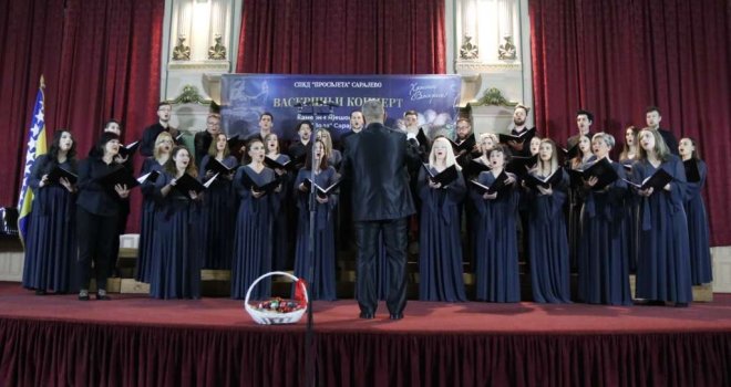 Tradicionalni Vaskršnji koncert 'Prosvjete' upriličen u Domu Oružanih snaga BiH