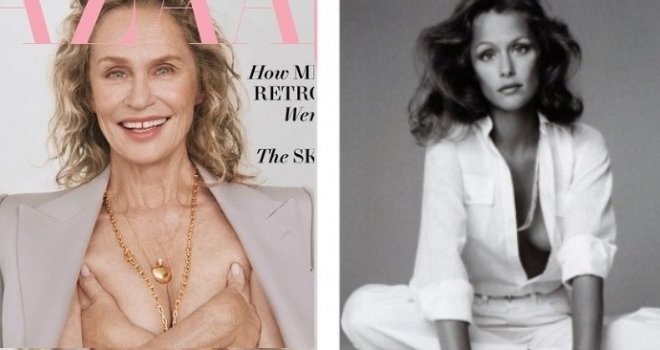 Kako može biti tako lijepa i u 78. godini: Lauren Hutton spremno pozirala u toplesu za naslovnicu Harper’s Bazaara   