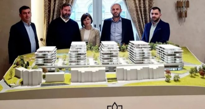 Izabrana firma za gradnju luksuznog kompleksa u Sarajevu: Niče 'grad u gradu' u bh. prijestolnici
