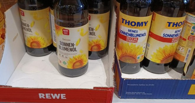 Kupac se šokirao kada je ugledao cijenu ulja u njemačkom supermarketu