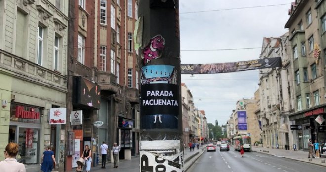 'Parada pacijenata': Homofobne poruke osvanule u Sarajevu prije održavanja današnje Povorke ponosa