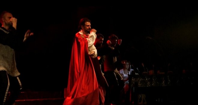 Teatarski spektakl „Ljetopis o kralju Tvrtku“ u sarajevskom BKC-u