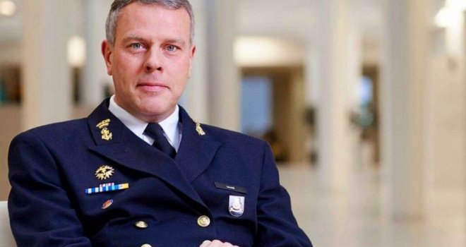  Admiral NATO-a Rob Bauer stiže u službenu posjetu BiH