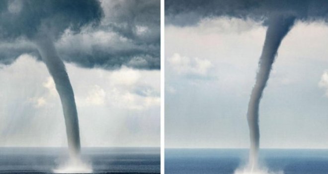 Opća panika na popularnoj mediteranskoj plaži, turisti vrištali od straha: ‘Bježite svi, pa ovo je tornado!?‘