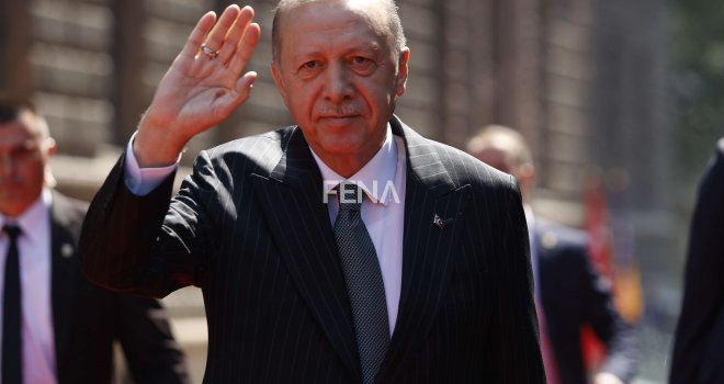Erdogan održao sastanak sa članovima Predsjedništva BiH, a zatim i sa delegacijama