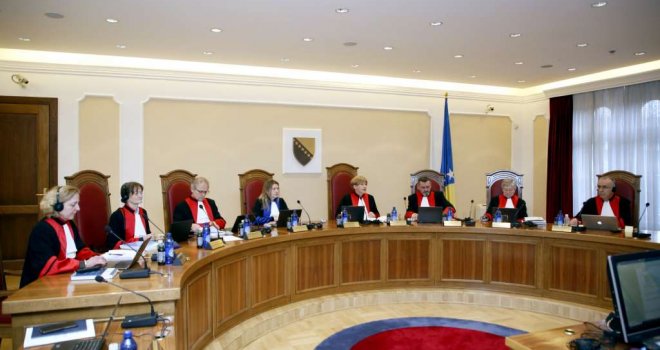 Ustavni sud BiH odlučuje o Schmidtovim izmjenama Izbornog zakona i Ustava FBiH