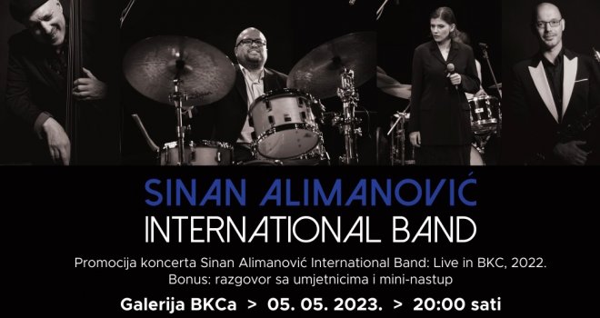 Odgođena promocija audio-vizualnog albuma 'Sinan Alimanović International Band'