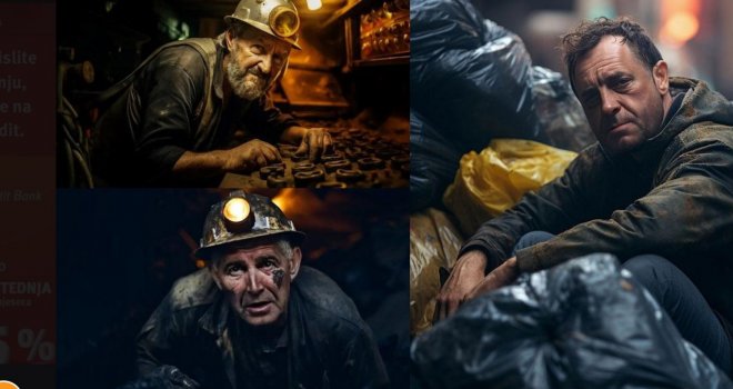 Evo kako bi političari iz BiH, ali i regije izgledali kao rudari:  'Za svoj rad za narod samo traže veću lopatu... '
