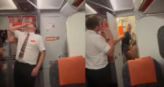 Širi se snimka vrućeg seksa u WC-u aviona: Kabinsko osoblje je pred putnicima izvlačilo napaljeni par