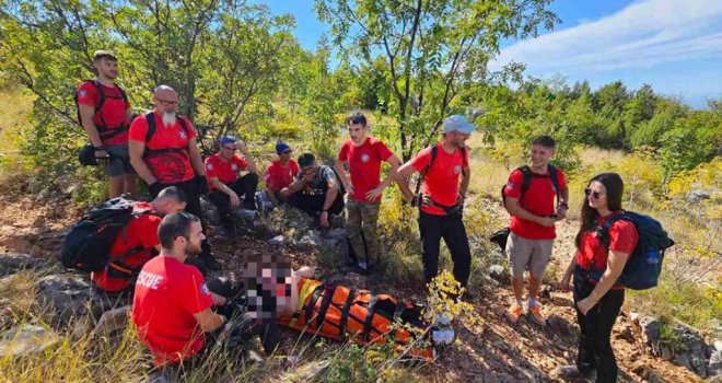 Veliki broj intervencija HGSS-a Čitluk, na Brdu ukazanja u Međugorju spašavali pet stranaca