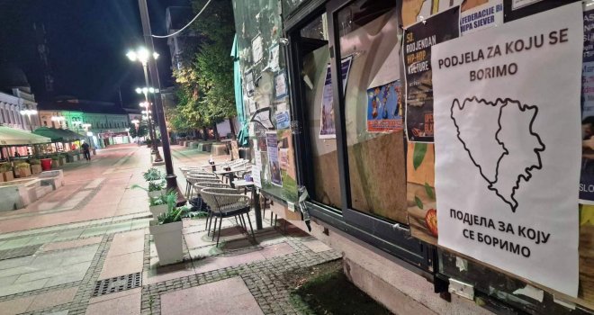 Otkriveno ko je lijepio plakate, ne radi se  o podjeli BiH: Evo o čemu je riječ