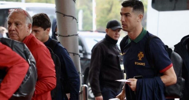 Portugalci predvođeni Ronaldom stigli u Zenicu